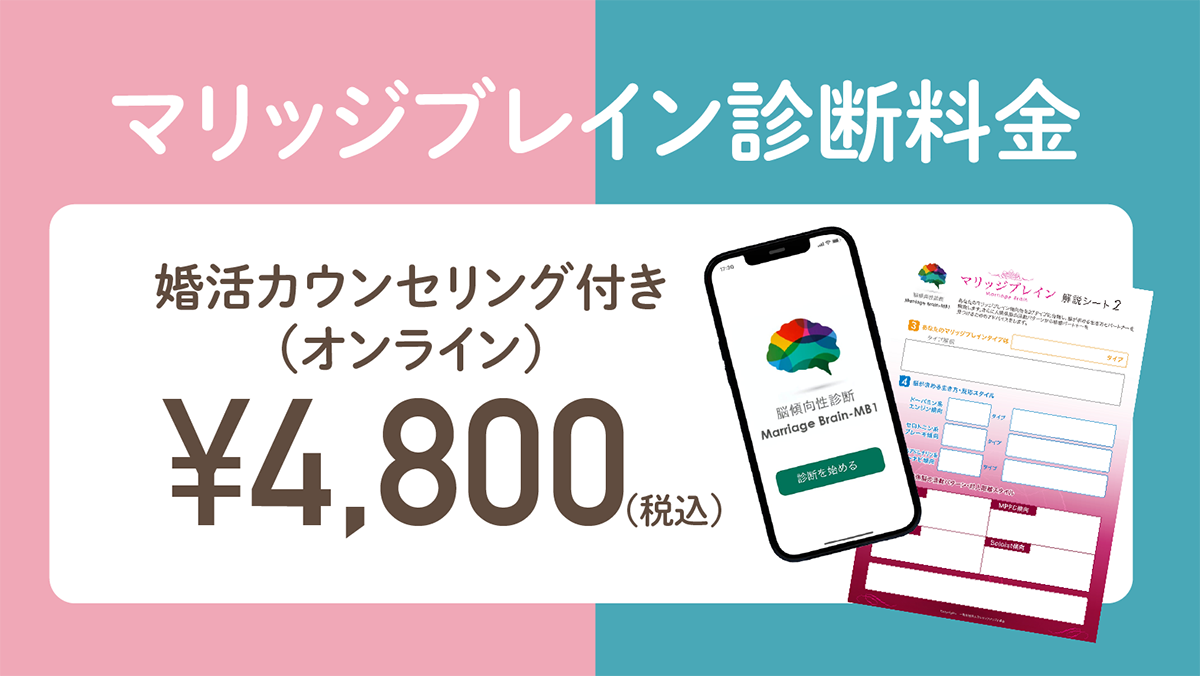 マリッジブレイン診断料金